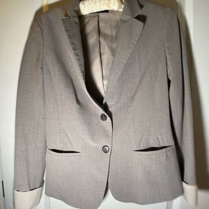Gray Ann Taylor blazer